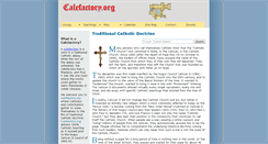 Desktop Screenshot of calefactory.org